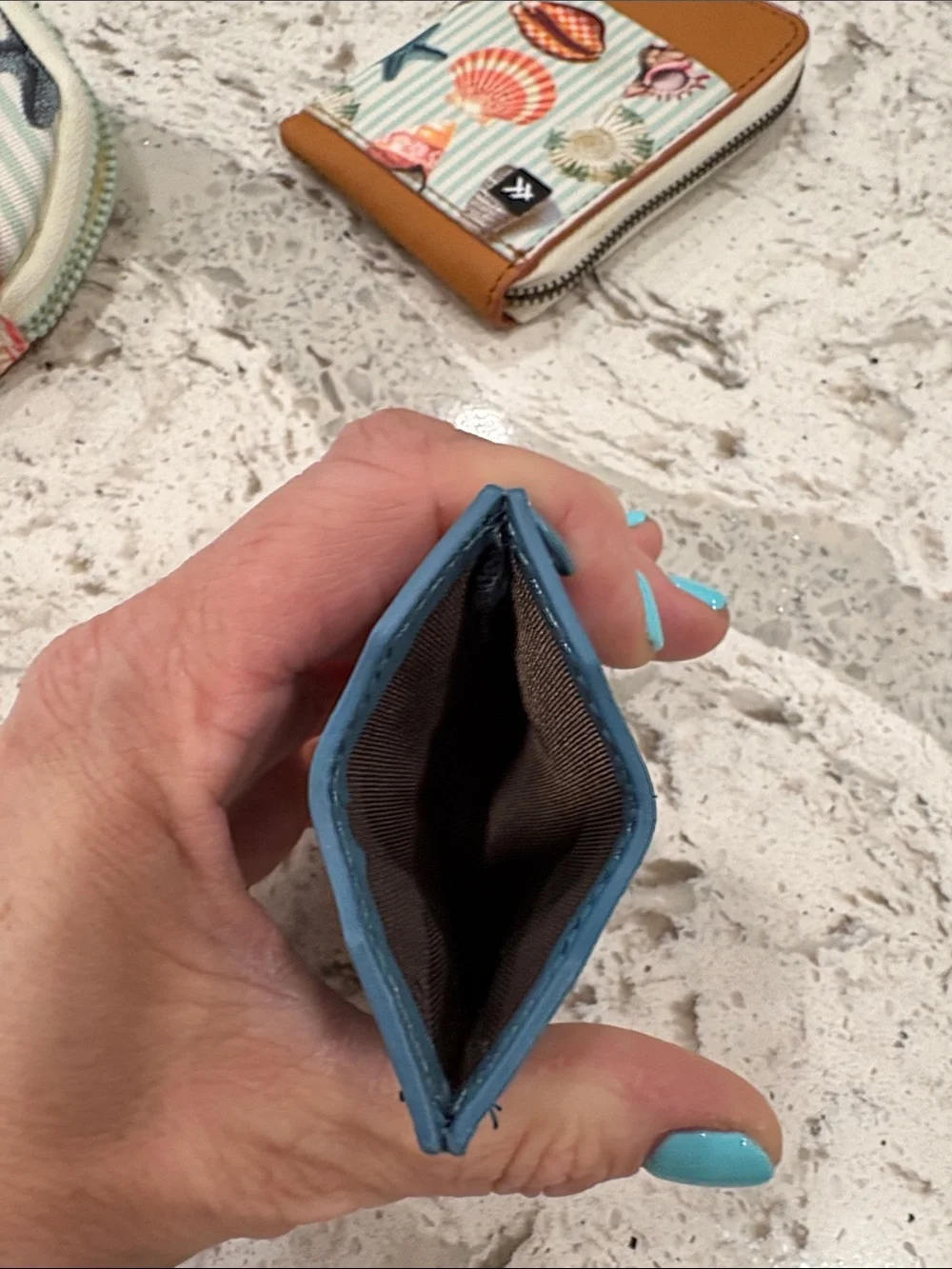 Threads wallet/ card case/ strap - Picture 5 of 9